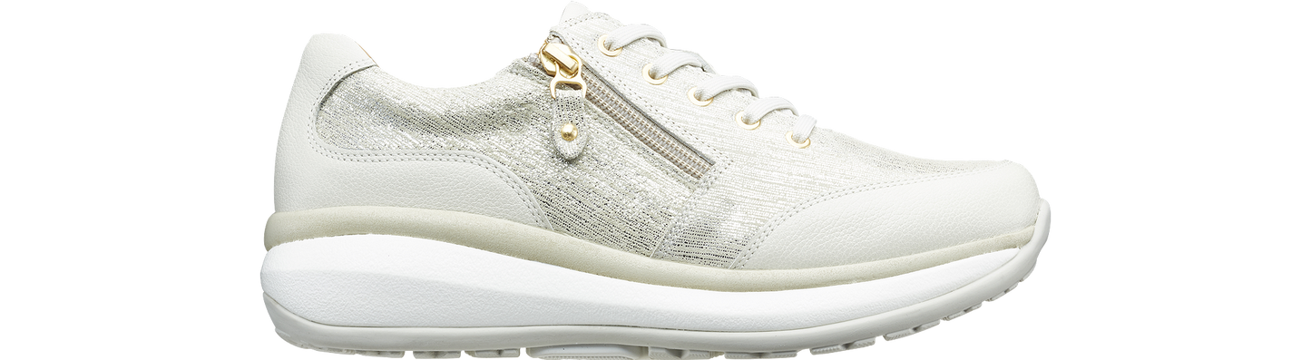 Rachel beige metallic