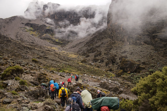 Aventure au Kilimandjaro - l'ascension commence