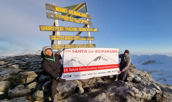From Säntis to Kilimanjaro - we made it!
