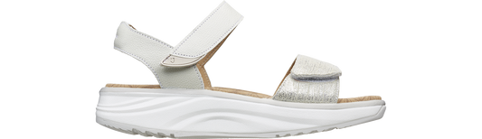 Flores beige metallic