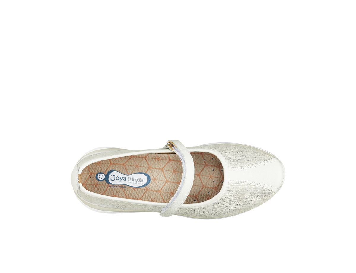 Natalie Beige Metallic